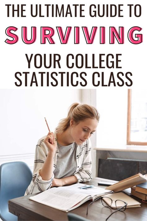 Successful College Student, Elementary Statistics, Statistics Notes, College Study Tips, Statistics Help, Statistics Math, College Algebra, College Student Hacks, Nursing School Survival