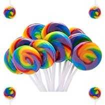 Rainbow Party Favors, Swirl Lollipop, Halloween Lollipop, Candy Theme Birthday Party, Rainbow Lollipops, Swirl Lollipops, Candy Birthday Party, Lollipop Candy, Candy Theme