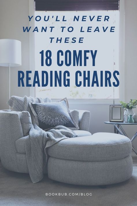 Reading Nook Furniture, Snuggle Chair Cozy Corner, Comfortable Reading Chairs Cozy Corner, Large Reading Chair, Lounge Chair For Bedroom, Chairs For Reading, Reading Room Chairs, Home Office With Reading Nook, Bed Room Chair