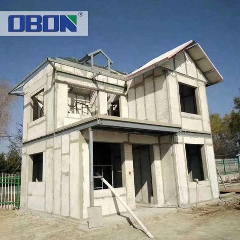 Obon Rapid Assembling Solid Polystyrene Fiber Cement Baord Eps Sandwich Panel House In Bangladesh - Buy Solid Polystyrene Sandwich Panel Product on Alibaba.com Panel House Design, Sandwich Panel House, Panel House, Precast Concrete Panels, Exterior Wall Panels, Roof Sealant, Concrete Wall Panels, Fiber Cement Board, Sips Panels