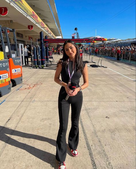 Journalist Aesthetic Outfit, Charles Leclerc Instagram, Maya Alatorre, Lissie Mackintosh, Dirty Air Series, Job Inspiration, Race Outfit, Lauren Asher, News Presenter