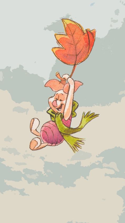 Winnie The Pooh Piglet Drawing, Cute Piglet Drawing, Piglet Winnie The Pooh Wallpaper, Piglet Wallpaper, Piglet Illustration, Draw Winnie The Pooh, Piglet Tattoo, Piglet From Winnie The Pooh, Piglet Drawing