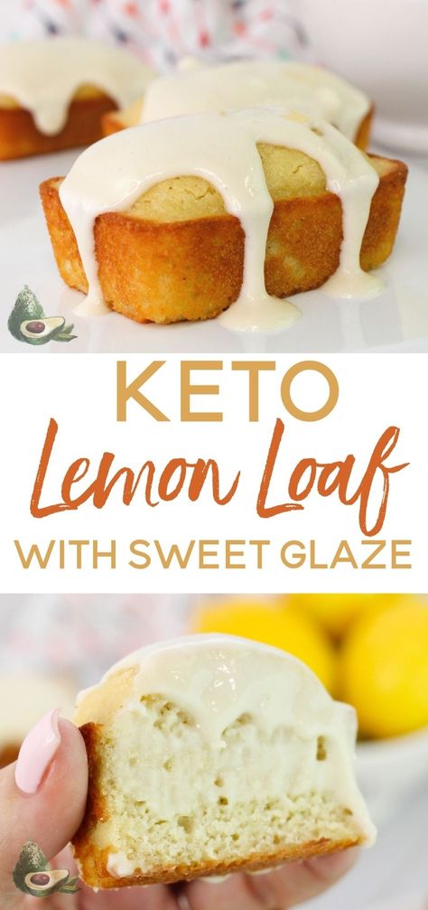 Keto Lemon Loaf, Sf Desserts, Keto Lemon Pound Cake, Keto Pudding, Lemon Loaf Recipe, Keto Muffins, Carb Dishes, Keto Cakes, Desserts Keto