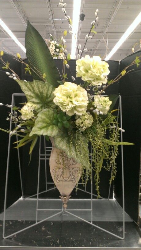 Tall Flower Arrangements, Basket Flower Arrangements, Foliage Arrangements, Large Floral Arrangements, Large Flower Arrangements, Flower Arrangement Designs, Church Flower Arrangements, Artificial Floral Arrangements, Creative Flower Arrangements