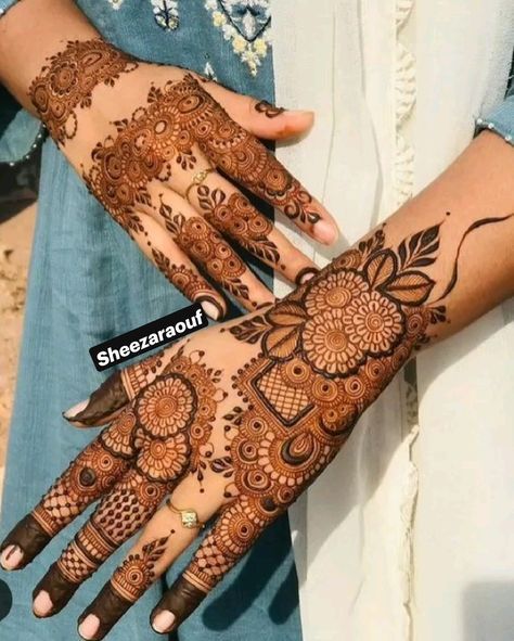 Indo Arabic Mehendi Designs For Hands, Indo Arabic Mehndi Designs, Indo Arabic Mehendi, Back Side Mehendi Design, Girly Henna, Minimal Henna, Mehndi Book, Ramadan Dp, Bride Mehndi