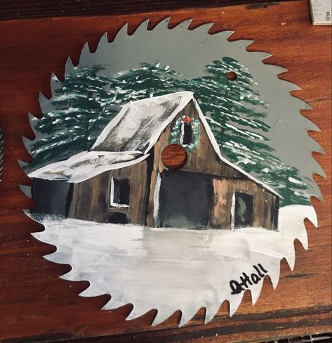 Cotton Painting, Skill Saw, Pyrography Patterns, Circular Saw Blades, Barn Pictures, Spray Paint Art, Metal Tree Wall Art, Saw Blade, Easy Canvas Painting