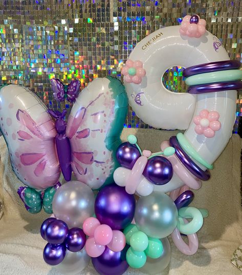 Number 9 Butterfly Balloon Bouquet Butterfly Balloon Bouquet, 8 Balloon Bouquet, Number 9 Balloon Bouquet, Number 6 Balloon Bouquet, 8 Birthday Balloon Bouquet, Number 5 Balloon Bouquet, Butterfly Balloon, Butterfly Balloons, Balloon Ideas