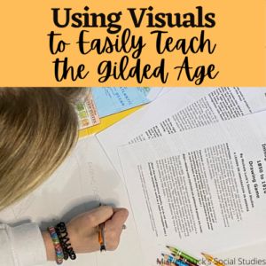 These ideas for using visuals are perfect for the inquiry-based standards we now have to teach in Social Studies classes. I love the big paper activity for encouraging engagement. And these suggestions are perfect for our ELL students. Paper Activity, Visual Analysis, Teaching American History, Ell Students, Interactive Classroom, The Gilded Age, Secondary Classroom, Social Studies Classroom, Teacher Lesson Plans