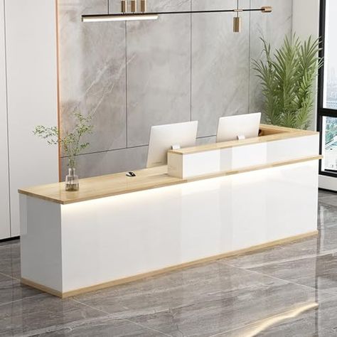 Checkout Desk Retail Stores, L Shape Counter, Front Office Desk, Lobby Reception Desk Office Depot, L Shape Reception Counter Design, Company Lobby, L Shape Cash Counter Design Retail Shops, Showroom Counter Design Reception Desks, Reception Desk White