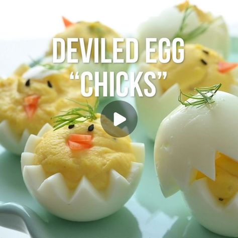 Lisa Lotts on Instagram: "Here's a fun DIY for Easter - little Deviled Egg Chicks! 

They're tasty, cute and VERY EASTER-Y! The key is to cut the hard boiled egg in a Van Dyke pattern to give them that "just hatched" look. 

Your friends and family will LOVE the look and flavor of these adorable chicks!

#deviledeggs #eastereggs #easterappetizer" Deviled Egg Chicks, Farm Baby Shower Theme, Easter Appetizers, Farm Baby Shower, Hard Boiled Egg, Farm Baby, Deviled Egg, Boiled Egg, Hard Boiled