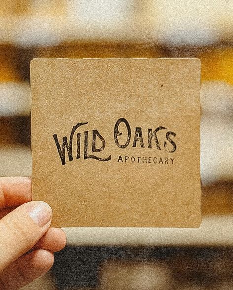 WILD OAKS APOTHECARY | a case study by 1924us   Many of yall are new here! But aside from Mr. Skelly, we’re actually most known for our branding work done round the world. This recent project for Wild Oaks Apothecary is no exception! Based in Redding, CA, and founded back in ’22, they approached us for a brand refresh, with the aim of consolidating their image for a more cohesive visual identity; it would need to coexist both online and through their large retail offering of herbal remedies... Forest Adventure, Brand Refresh, Round The World, Apothecary, Herbal Remedies, Logo Design Inspiration, Case Study, Visual Identity, Letterpress