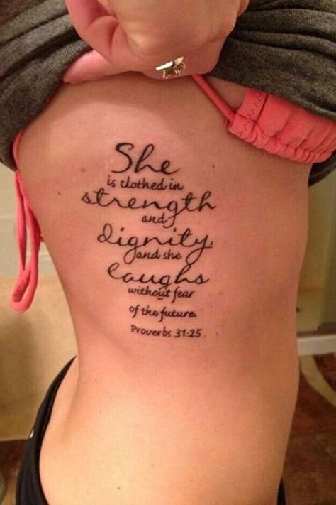 Tattoo | Get A Tattoo Rib Tattoo Placements, Scripture Tattoos, Quote Tattoos Girls, Bible Verse Tattoos, Verse Tattoos, Tattoo Lettering Design, Tattoos Infinity, Beautiful Tattoos For Women, Disney Tattoo