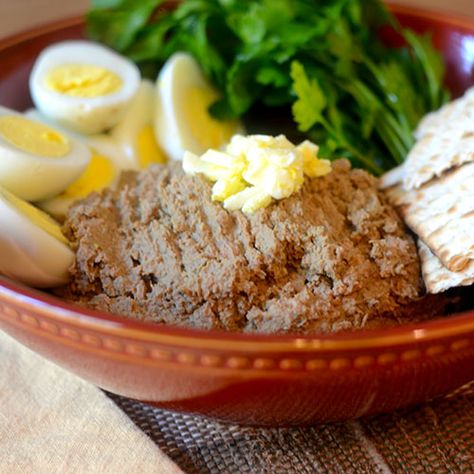 Chopped-Liver Chopped Liver Recipe Jewish, Seasoned Nuts, Chopped Liver, Jewish Holiday Recipes, Liver Recipes, Potato Bites, Appetizers Recipes, Feed Your Soul, Easy Snack Recipes