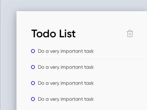 Todo List Interaction UI Animation To Do List Web Design, To Do List Website Design, Todo List Web Design, Todo List Ui Design, To Do List App Design, Todo App Ui Design, Google Website Design, To Do List App, Todo List App