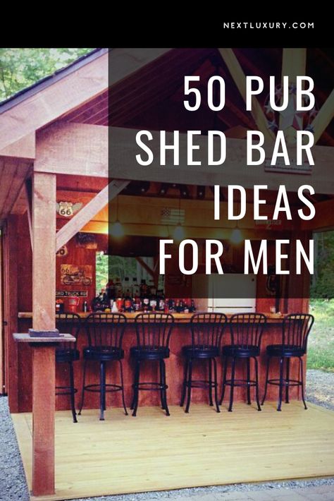 Cooking Shack Ideas, Convert Shed To Bar, Turning A Shed Into A Bar, Shed Converted To Bar, Diy Shed Bar Ideas, Outdoor Poolside Bar Ideas, Storage Shed Bar Ideas, Man Shed Ideas Backyards, Outdoor Bars Diy