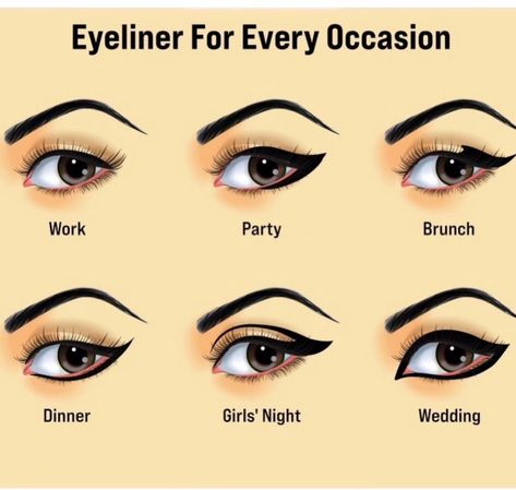 Eyeliner Types, Homemade Hair Mask, Smokey Eyeliner, Eyeliner Products, Best Makeup Tips, Best Makeup Artist, Makeup Help, Face Makeup Tips, Eyeliner Makeup