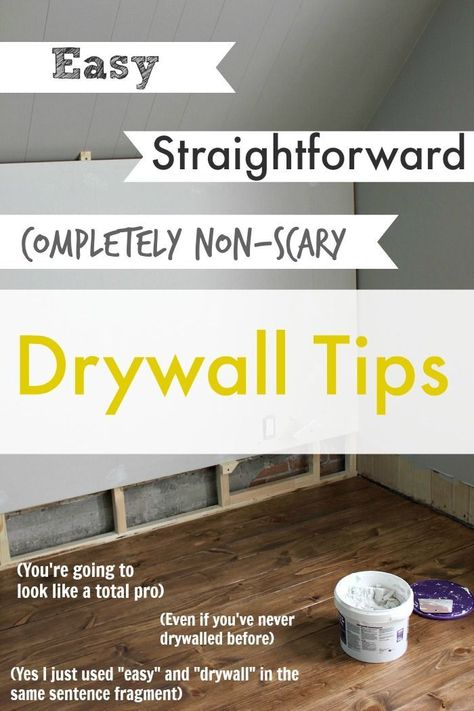 Diy Drywall, Easy Home Improvement Projects, Drywall Ceiling, Drywall Installation, Dry Wall, Easy Home Improvement, Ceiling Texture, Drywall Repair, Home Fix