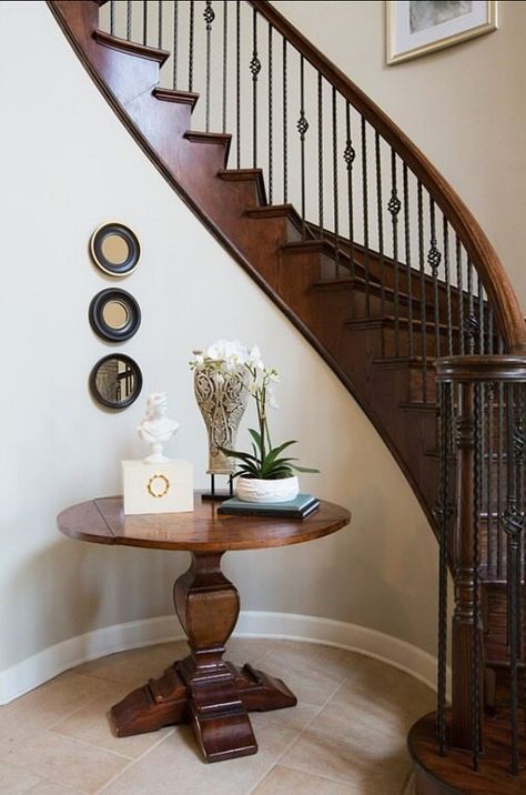 Benjamin-Moore-Grant-Beige-HC-83 Bm Grant Beige, Grant Beige Benjamin Moore, Staircase Spindles, Beige Wall Colors, Grant Beige, Interior Wall Colors, Kitchen Wall Colors, Home Bunch, Touch Of Gray