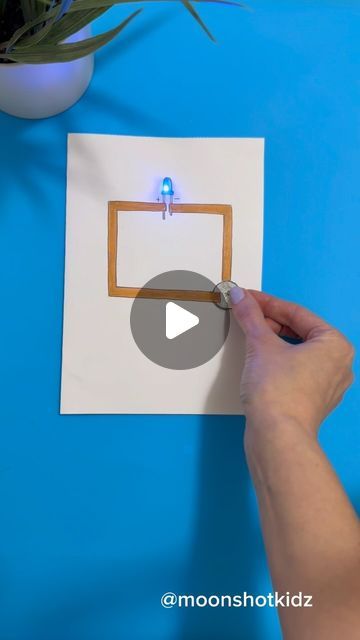 DIY electronics, stem and science activities for beginners on Instagram: "DIY “Paper circuit” interactive card. Easy paper electronics project for beginners. You will need: - LED diode - Conductive copper tape  - Coin cell battery 3v (CR2032) - Reed switch (normally open) - Magnet - Paper  - Markers  Warning: This project should be done under adult supervision.  #stem #stemteacher #stemeducation #stemlearning #papercircuit #stemchallenge #interactiveart #papercraft #stemgirls #womeninstem #womeninscience" Magnet Science Project, Paper Circuits Projects, Circuits Science, Circuit Art, Paper Circuit, Electronics Project, Electronics Projects For Beginners, Magnets Science, Paper Circuits