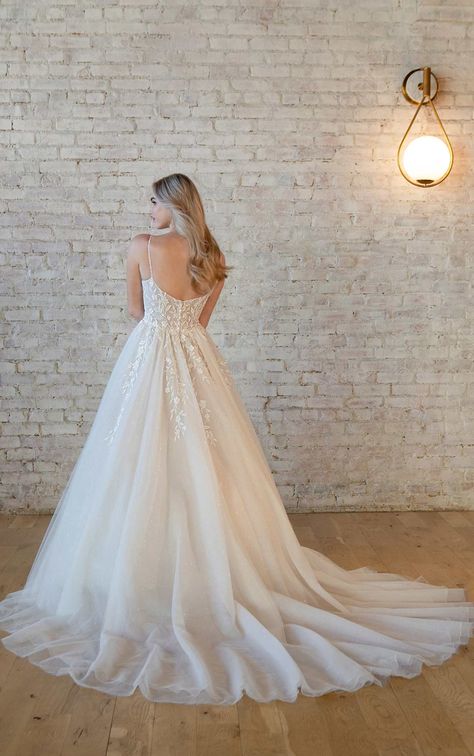 Enchanting Lace A-Line Wedding Dress with Sweetheart Neckline - Stella York Wedding Dresses Enchanted Wedding Dress, Stella York Bridal, Stella York Wedding Dress, Stella York, Blush Bridal, Top Wedding Dresses, New Wedding Dresses, Perfect Wedding Dress, Designer Wedding