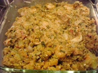 Louisiana Thanksgiving: Pescetarian Mirliton Dressing w/ Shrimp & Bacon (replace bacon with crab) Mirliton Recipes, Mirliton Casserole, Mirliton Dressing, Mirliton Recipe, Nola Food, Chayote Squash, Cajun Food, Louisiana Recipes, Cajun Recipes