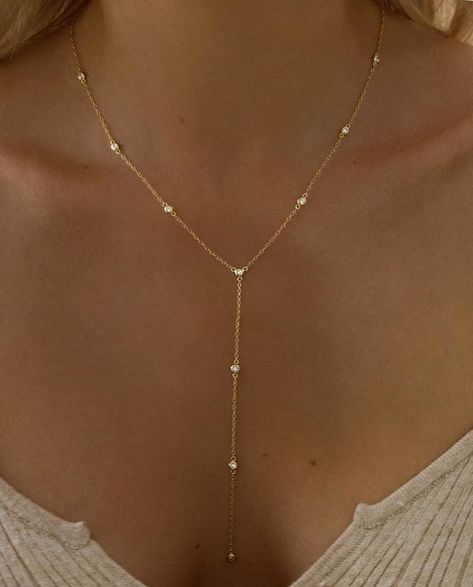 Gold Jewelry Prom, Formal Necklace, Prom Necklaces, Gold Lariat Necklace, Formal Jewelry, Prom Accessories, Stones Necklace, Y Necklace, Prom Jewelry