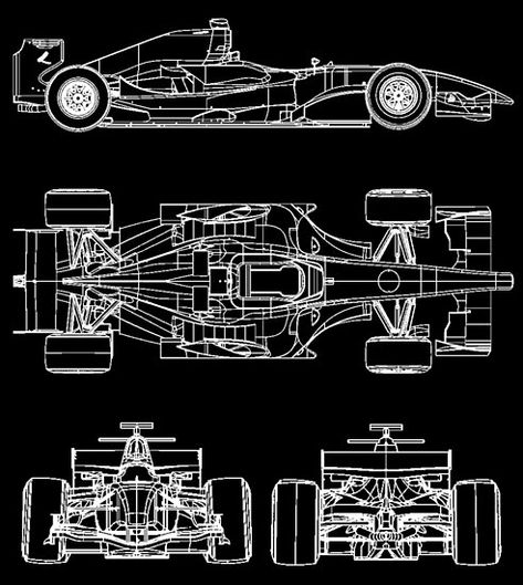 Racing Car Sketch, F1 Car Reference, F1 Sketch Design, F1 Blueprint, Car Chassis, Race Car Sketch, F1 Car Blueprint, F1 Car Poster, Cars Design Graphic