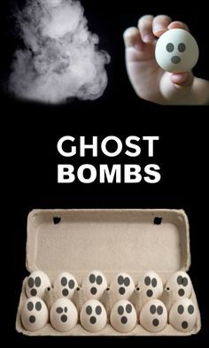 Halloween Experiments, Bricolage Halloween, Ghost Crafts, Halloween Science, Spider Crafts, Fun Halloween Crafts, Halloween Arts And Crafts, Halloween Preschool, Easy Halloween Crafts