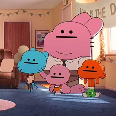 Gumball X Darwin, Amazing World Of Gumball Gumball, Gumball Darwin Anais, Darwin Gumball, Gumball Image, Gumball Darwin, Amazing Gumball, Amazing World Of Gumball, Good Cartoons