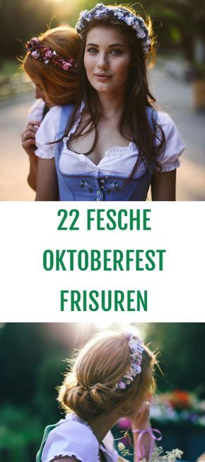 Die schönsten Frisuren für das Oktoberfest 2016 - von geflochten über gesteckt. Hairstyles For Octoberfest, Oktoberfest Flower Crown, Octoberfest Hair Styles, Octoberfest Hair, Oktoberfest Hairstyles, Oktoberfest Makeup, Diy Hair Waves, Oktoberfest Outfit Women Casual, German Hairstyle