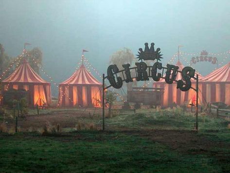 Circus Tents, Circus Aesthetic, Dark Circus, Night Circus, Image 3d, A Series Of Unfortunate Events, Vintage Circus, The Fog, American Horror