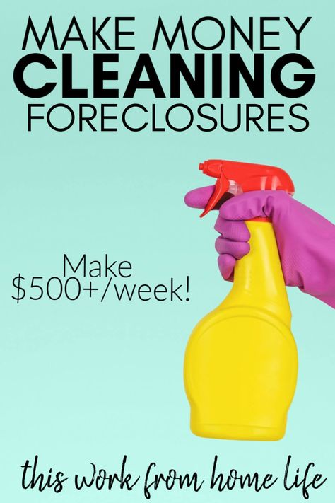 Foreclosure Cleaning, Deep Cleaning Hacks, Foreclosed Homes, Best Home Business, Start Cleaning, House Cleaning Services, Cleaning Business, Commercial Cleaning, Business Opportunity