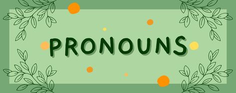 Green Plant Themed Discord Role: Pronouns Roles Discord Banner, Discord Banner Ideas, Roles Discord, Blue Discord Banner, Banner Ideas, Discord Banner, Welcome Banner, Green Aesthetic, Green Plants