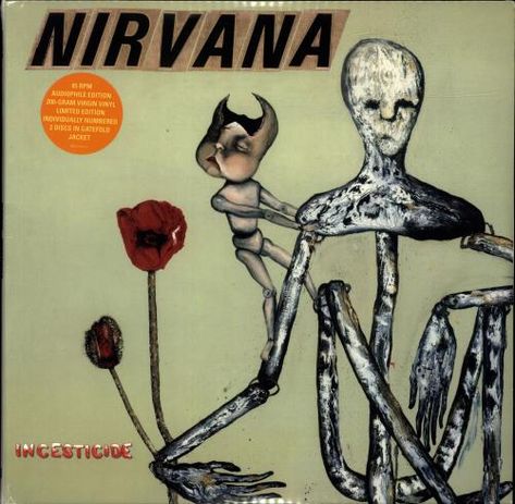 Nirvana Album Cover, Nirvana Album, Vintage Inspired Art, Vinyl Record Album, Blue Vinyl, New Wall, Best Artist, Vinyl Lp, Lps