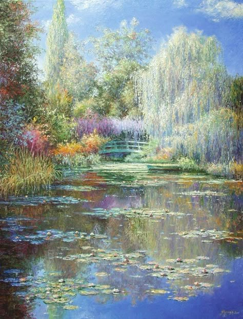 Painting Knowledge, Garden Knowledge, Monet Wallpaper, Images Victoriennes, Monet Garden, Claude Monet Paintings, Claude Monet Art, Monet Art, Monet Paintings