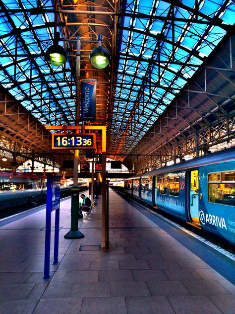 Piccadilly Station. Manchester, England Manchester Landmarks, Manchester Piccadilly, Manchester England, Architecture Photo, Iconic Landmarks, Great Britain, Manchester, England, Architecture