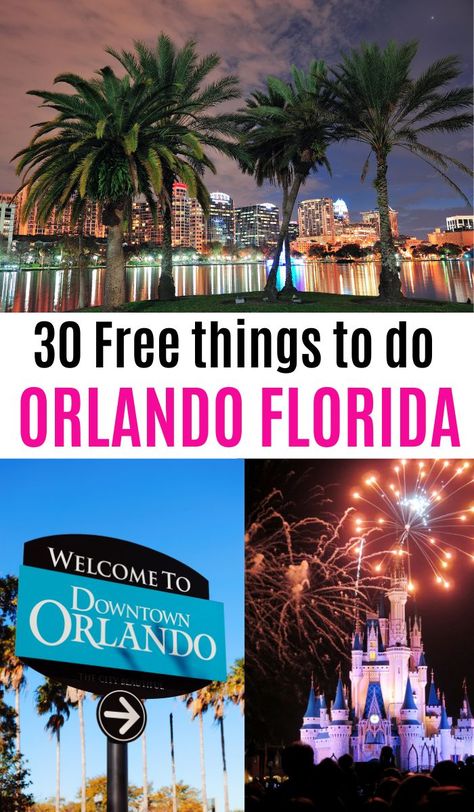 Free and cheap Things to do in Orlando Downtown Disney Orlando, Orlando With Kids, Things To Do Orlando, Orlando Activities, Orlando Florida Vacation, Things To Do In Orlando, Orlando Trip, Florida Travel Guide, Georgia Vacation