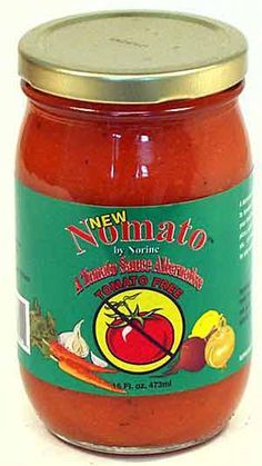 Nomato Gluten-Free Pasta and Pizza Sauce (No Tomatoes) !!!!!!! ::::I need to try this!::::::: Tomato Free Pasta Sauce, Tomato Allergy, Dairy Free Alfredo Sauce, Feingold Diet, Pasta Sauce Recipes Tomato, Gerd Friendly, Gerd Recipes, Nightshade Free Recipes, Lectin Free Diet