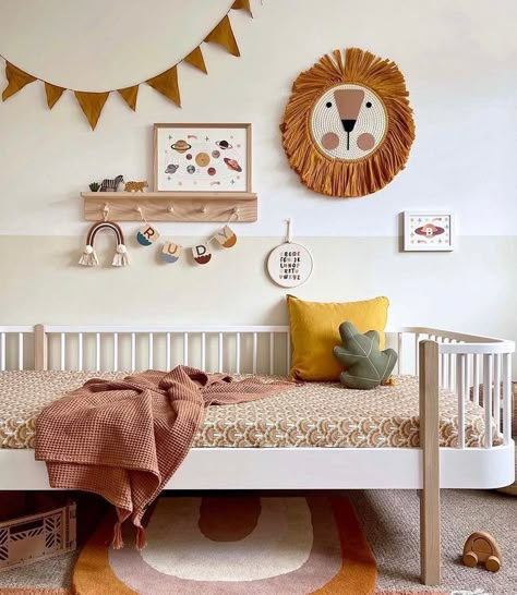 KIDS' ROOMS WITH AN AUTUMN VIBE - Kids Interiors Terracotta Illustration, Illustration Funny, Toddler Girl Room, Kids Bedroom Inspiration, Toddler Bedrooms, Kids Interior, Childrens Room Decor, Big Boy Room, Kids Room Design