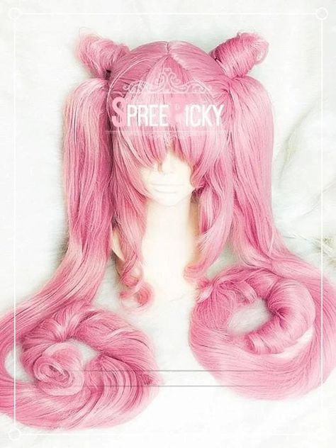 [Sailor Moon] Chibi Moon Black Lady Long Pink Wig SP153571 Long Pink Wig, Pink Hair Wig, Beach Waves Hair Tutorial, Mack Up, Kawaii Wigs, Beach Wave Hair, Sailor Moon Cosplay, Black Lady, Moon Black