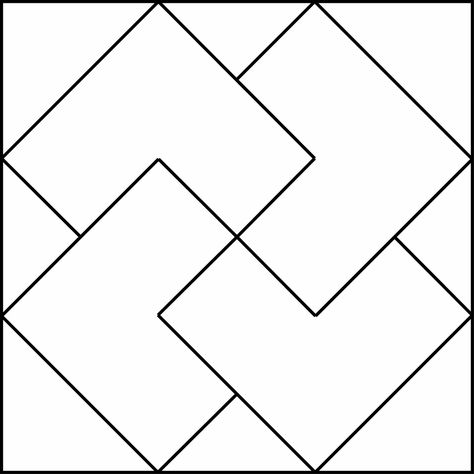 Simple Geometric Designs | Geometric Block Pattern 29 Easy Patterns To Draw, Cool Easy Drawings, Simple Geometric Designs, Simple Geometric Pattern, Geometric Design Art, Geometric Pattern Art, String Art Patterns, Barn Quilt Patterns, Drawing Ideas Creative