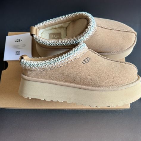 I Am Selling These Ugg Tazz, Color Sand. Brand New, Size 7 Cute Running Shoes, Cute Uggs, Ugg Tazz, Ugg Slippers Women, Pretty Sneakers, Christmas Wish List, Warm Winter Boots, Platform Chelsea Boots, Pretty Shoes Sneakers