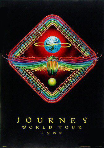 Journey Band Poster Rock Music Posters, Low Brow Art, Journey Poster, Brow Art, Journey Band, Journey Steve Perry, 80's Music, 80s Bands, Steve Perry