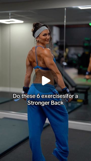 Hayley Madigan on Instagram: "Do these 6 exercises for a Stronger Back 💪🏼  Ad  My favourite type of back days include different variations of Pulldowns and Rows 👌🏼👊🏼  1) Vertical Pulldowns - Aim for 10,8,6,6 - This refers to 4 sets with descending reps (1st set x 10 reps, 2nd set x 8 reps, 3rd and 4th set x 6 reps) Aim to increase weight as reps decrease.   2) Single Arm Machine Row - Aim for 10,8,6,6 reps per arm - Aim to increase the weight on each set.   3) Chin Ups - You can do these banded or on the assisted machine if you prefer - Aim to do 2-3 sets to failure!   4) Cable Seated Wide Row - Aim for 12,10,8 reps - Focus on increasing the weight as reps decrease.   5) Single Arm Chest Supported Cable Pulldowns - Aim for 10,8,8+ Dropset reps per arm - A Dropset means complete 8 hea Best Back Exercises For Women, Mid Back Exercises, Cable Face Pulls, Back Exercises Women, Back Exercises For Women, Machine Row, Weight Circuit, Bra Fat Workout, Fashionable Work Outfits