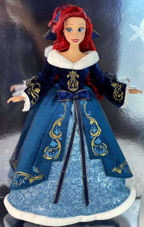 Ariel 2020 Holiday Special Edition doll review ❤️ Love And Obsession, Disney Barbie Dolls, Disney Barbie, Ariel Cosplay, Ariel Doll, Disney Princess Dolls, Princess Inspired, Disney Dolls, Disney Holiday