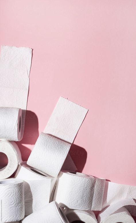 Toilet Paper Aesthetic, Pink Toilet Paper, Pink Toilet, Paper Aesthetic, Bff Tattoos, Kinesiology Taping, Toilet Paper Rolls, Paper Rolls, Toilet Paper Roll