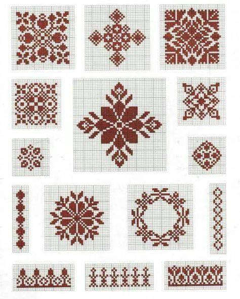 Palestinian embroidery symbols Cross Stitch Geometric, Pola Sulam, Cross Stitch Borders, Vintage Cross Stitches, Free Cross Stitch, Cross Stitch Flowers, Modern Cross Stitch, Cross Stitch Charts, Cross Stitch Art