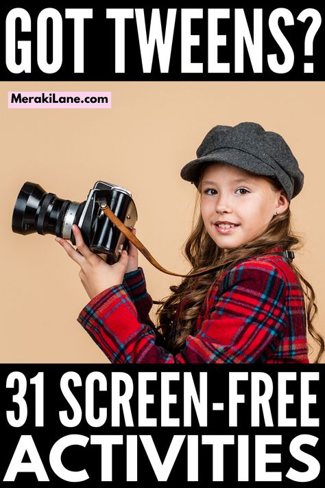 Kids Home Alone For Summer, Screen Free Activities For Kids Summer, Non Screen Activities, Screen Free Activities For Teens, Screen Free Family Activities, Summer Break Activities For Kids, Pre Teen Activities, Fun Things To Do With Your Family, Rainy Day Activities For Teens