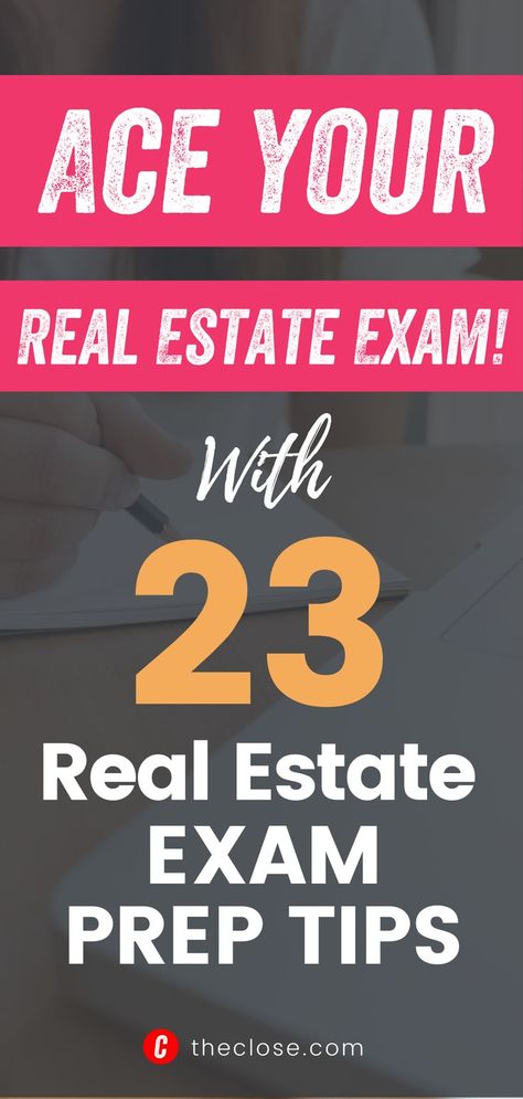 23 Crucial Real Estate Exam Prep Tips You Need to Know Real Estate Prep Exam Study, Real Estate Study Schedule, Real Estate Class Tips, Tips For New Real Estate Agents, Real Estate Test Prep, How To Pass Real Estate Exam, How To Study For Real Estate Exam, Real Estate Agent Study Guide, Georgia Real Estate Exam Prep