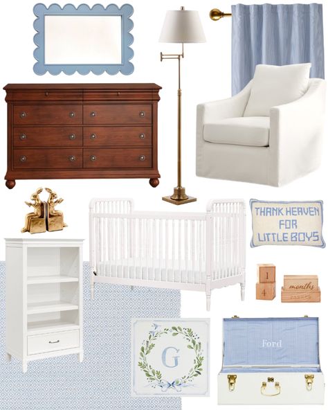 Million Dollar Baby Classic … curated on LTK Farmhouse Baby Nursery, Southern Nursery, Tan Nursery, Light Blue Nursery, Grandmillennial Home, Nursery Layout, Blue Nursery Boy, Traditional Nursery, Million Dollar Baby